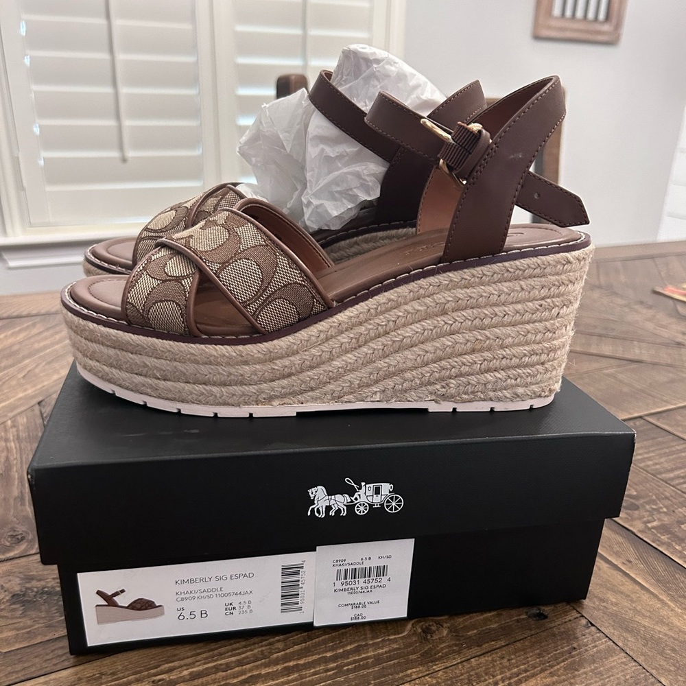 Coach Kimberly Signature Espadrille